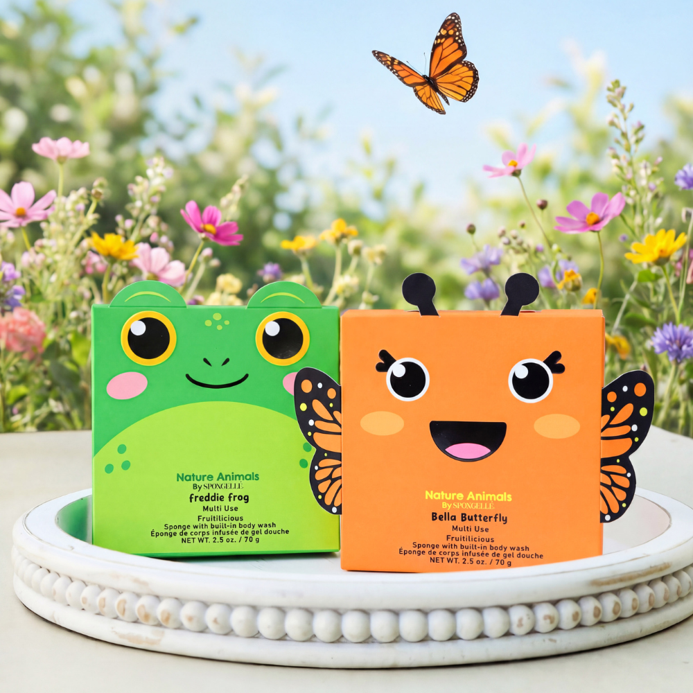 Bella Butterfly & Freddie Frog Nature Animals Set by Spongellé — image 2 of 5