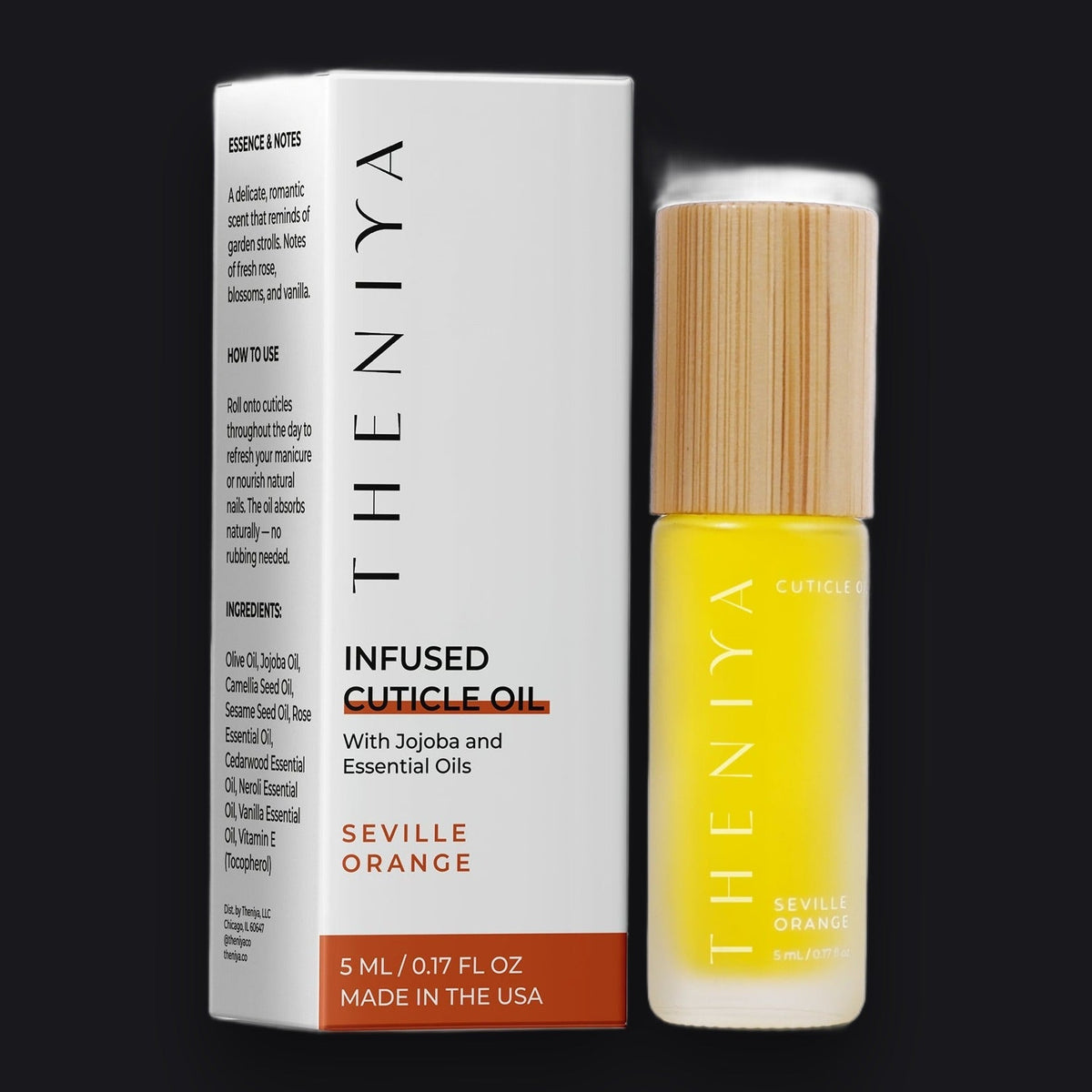 Theniya Seville Orange Infused Cuticle Oil