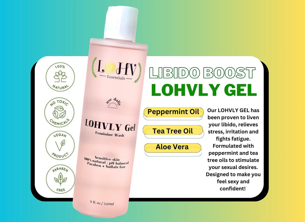 3 Step Kit For A Healthy Clean Yoni: YONI GEL pH Balance Wash + LOHVLY GEL Strawberry Flavored Relaxation Wash + LOHV Rose Oil Prevent Ingrown Hairs, Bumps, Sooth & Moisturizing Bikini Line. — image 8