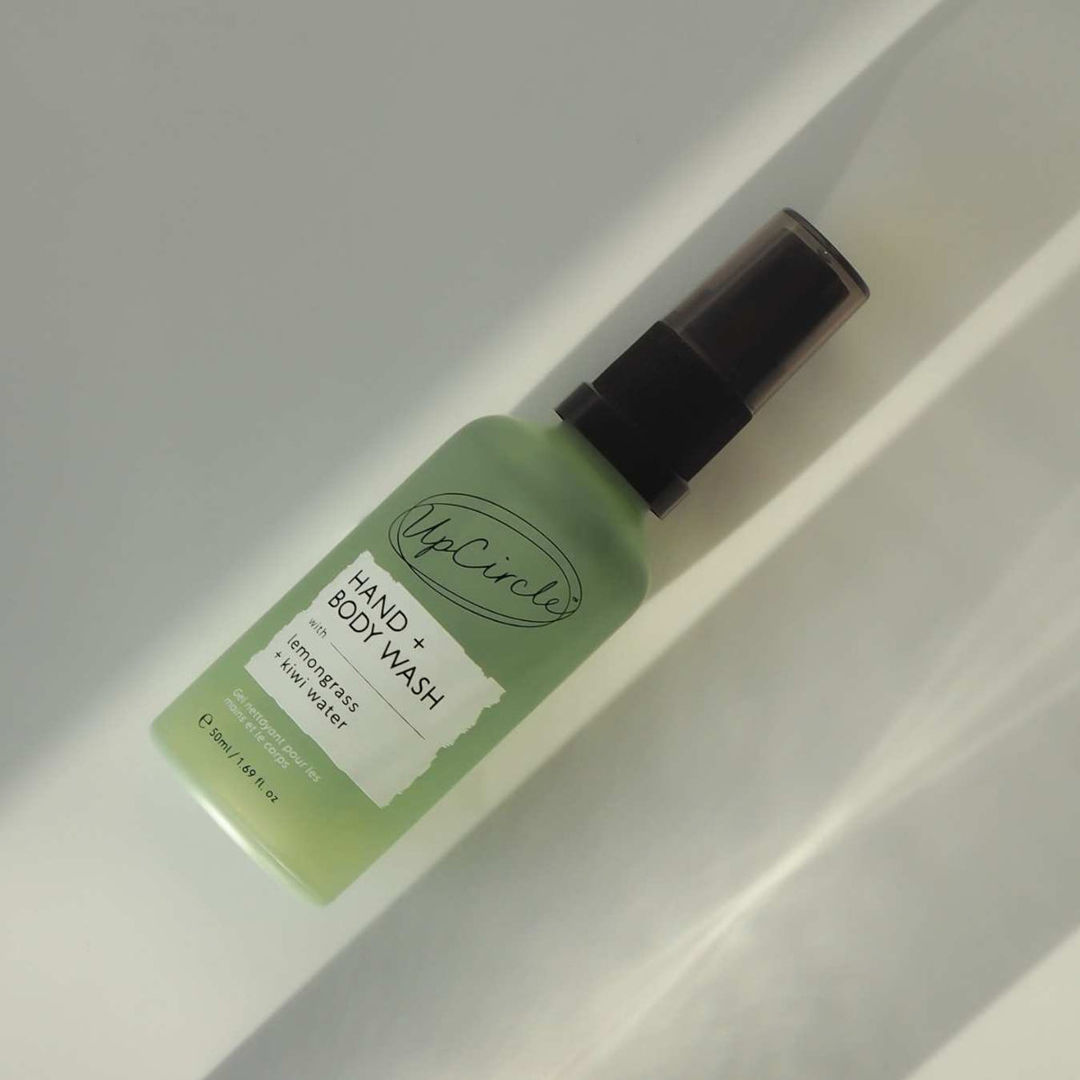 Natural Hand + Body Wash with Lemongrass - Travel Size — image 7