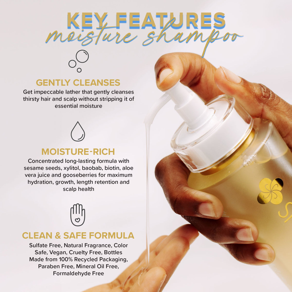 LENGTH₂O™ Aquaholic™ Moisture Shampoo — image 6