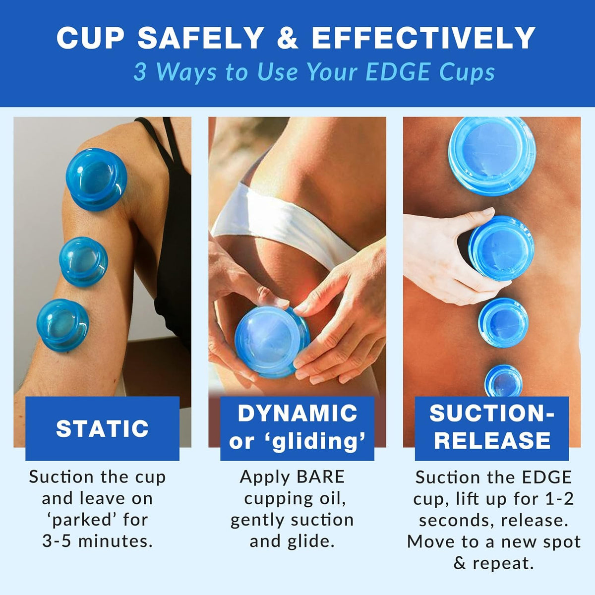EDGE™ Pro Cupping Set Blue, 8 Cups — image 6