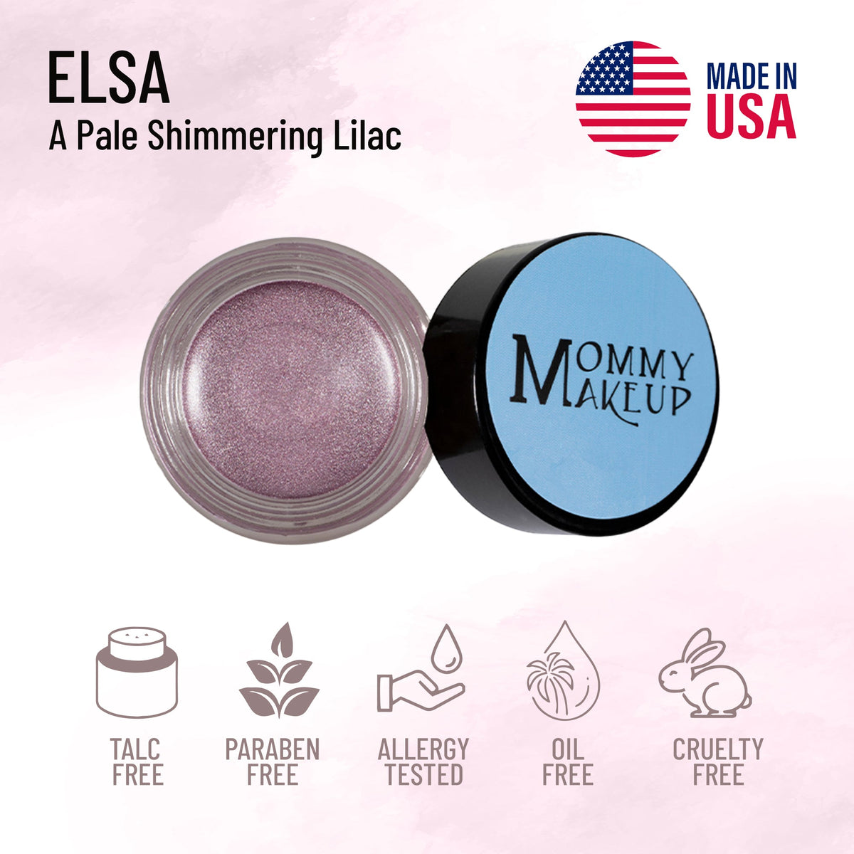 Elsa Any Wear Creme - A Waterproof Multi-tasking creme to powder product for eyes, cheeks & lips. Can be worn anywhere by Mommy Makeup — image 3 of 8