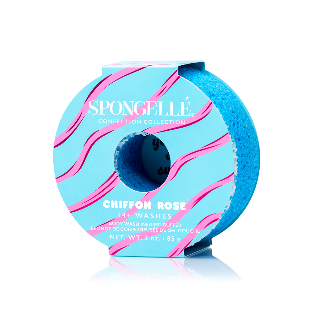 Burnt Sugar & Chiffon Rose Body Buffer Set by Spongellé — image 5 of 5