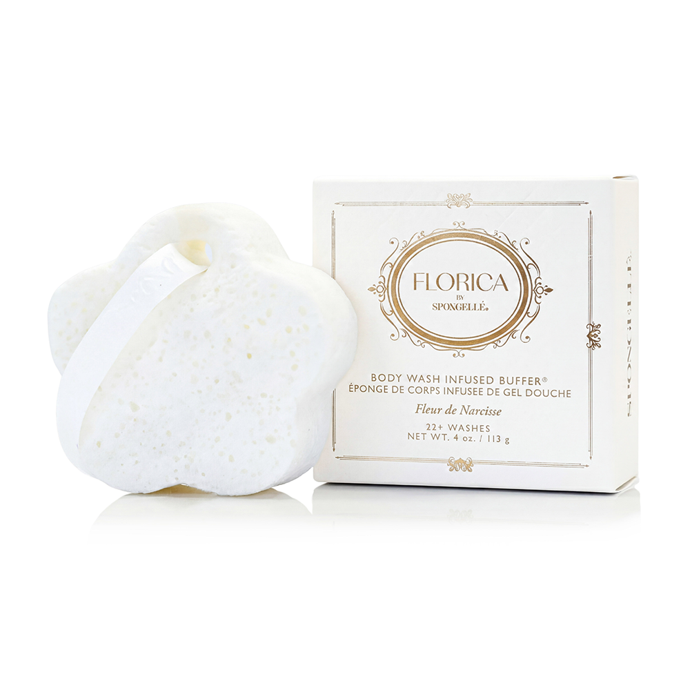 Fleur de Narcisse Body Buffer | Florica by Spongellé — image 1 of 5