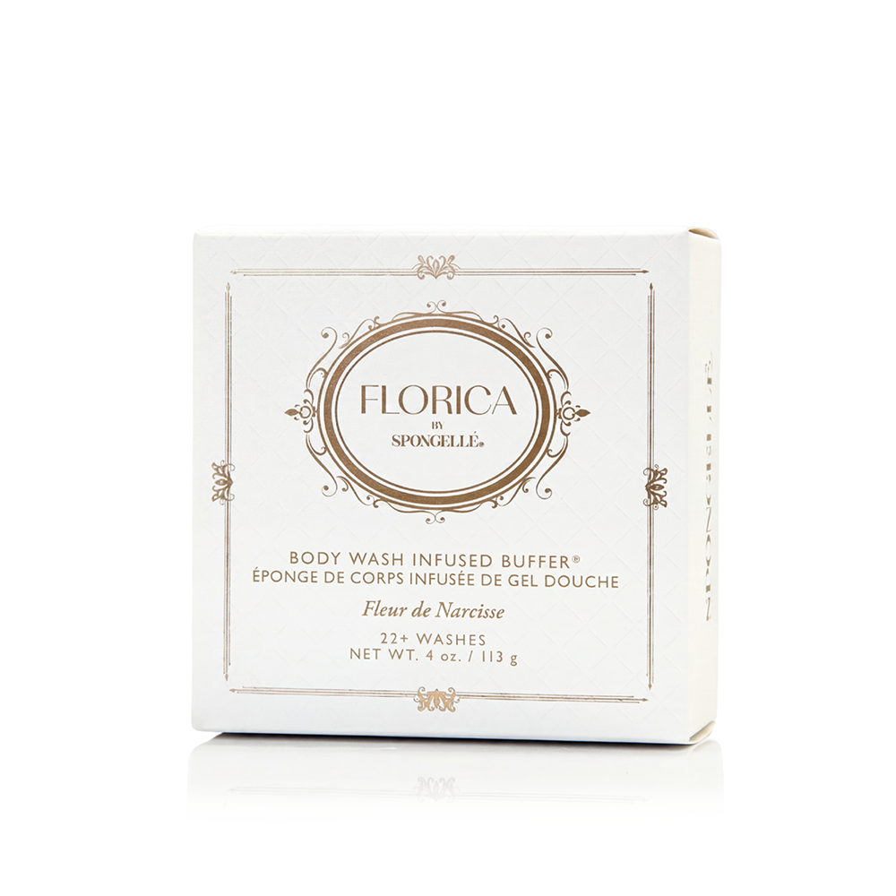 Fleur de Narcisse Body Buffer | Florica by Spongellé — image 4 of 5