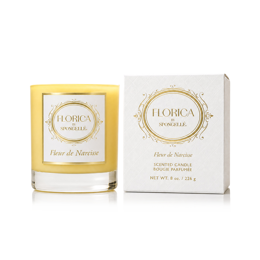 Fleur de Narcisse Candle | Florica by Spongellé — image 1 of 4