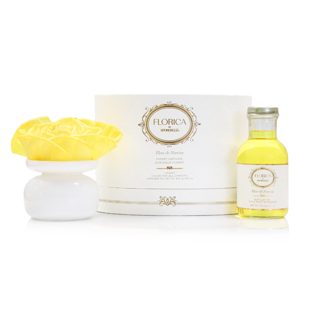 Fleur de Narcisse Floret Diffuser | Florica by Spongellé — image 1 of 4