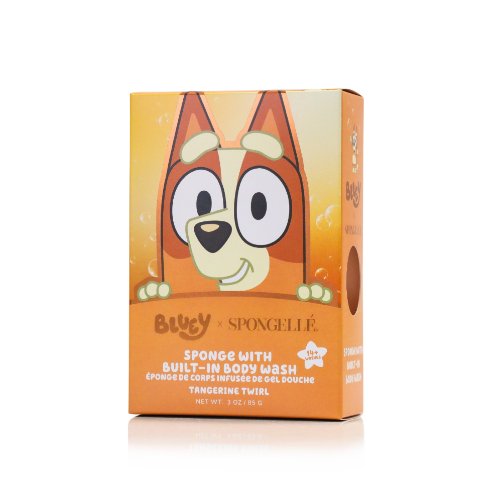 Bingo - Tangerine Twirl Body Buffer | Bluey by Spongellé — image 4 of 5