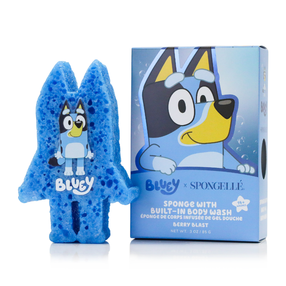 Bluey - Berry Blast Body Buffer | Bluey by Spongellé — image 1 of 5