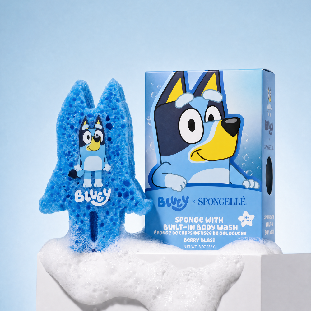 Bluey - Berry Blast Body Buffer | Bluey by Spongellé — image 2 of 5