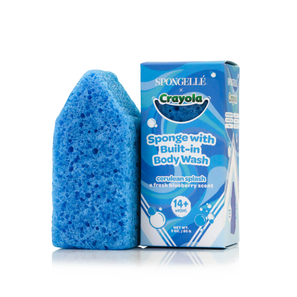 Cerulean Splash Body Buffer | Crayola by Spongellé — image 1 of 5