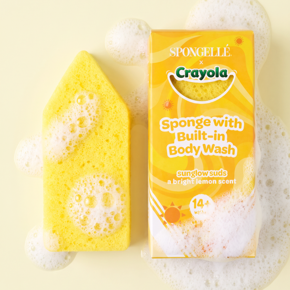 Sunglow Suds Body Buffer | Crayola by Spongellé — image 2 of 5