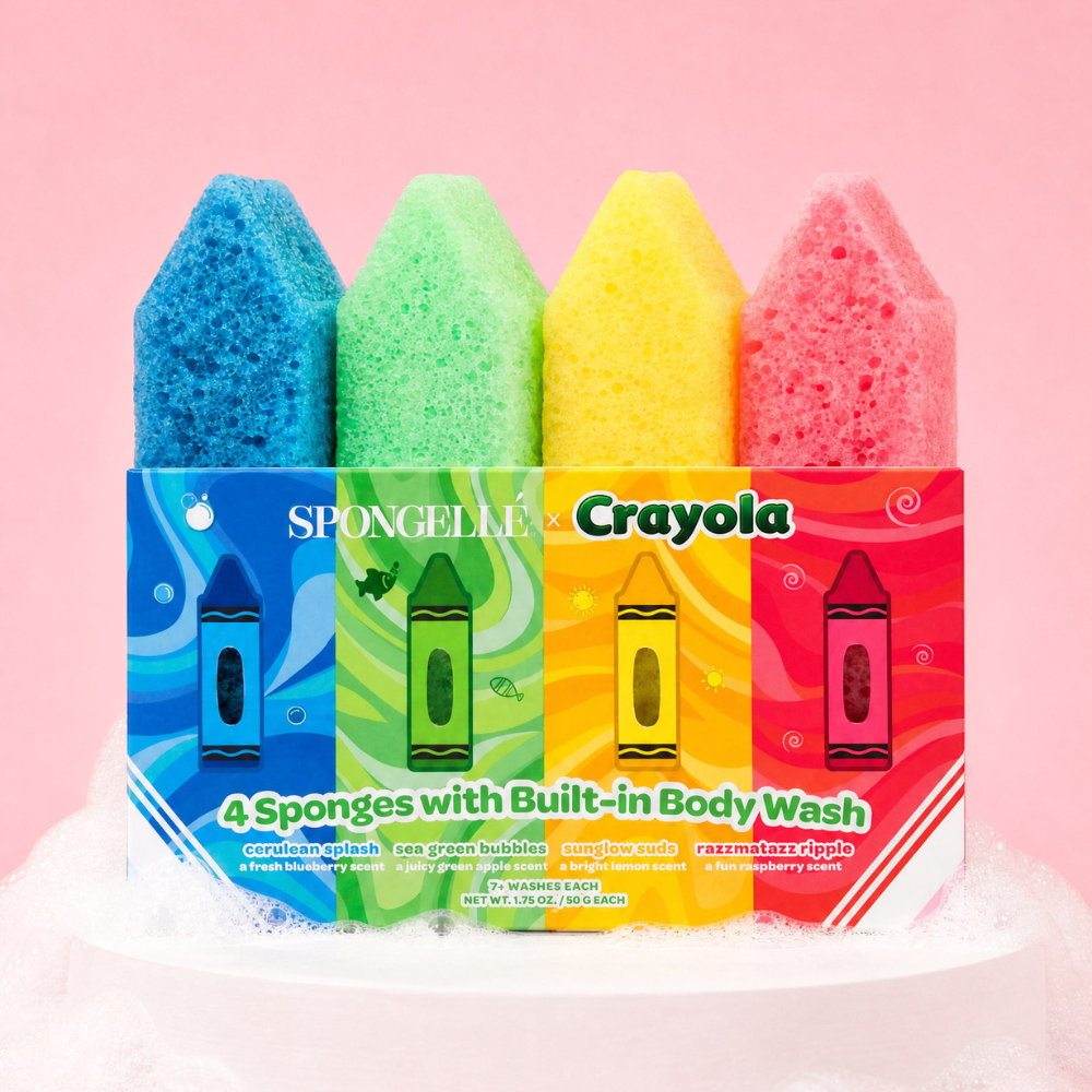 Crayola Body Wash Infused Buffer Gift Set by Spongellé — image 2 of 5
