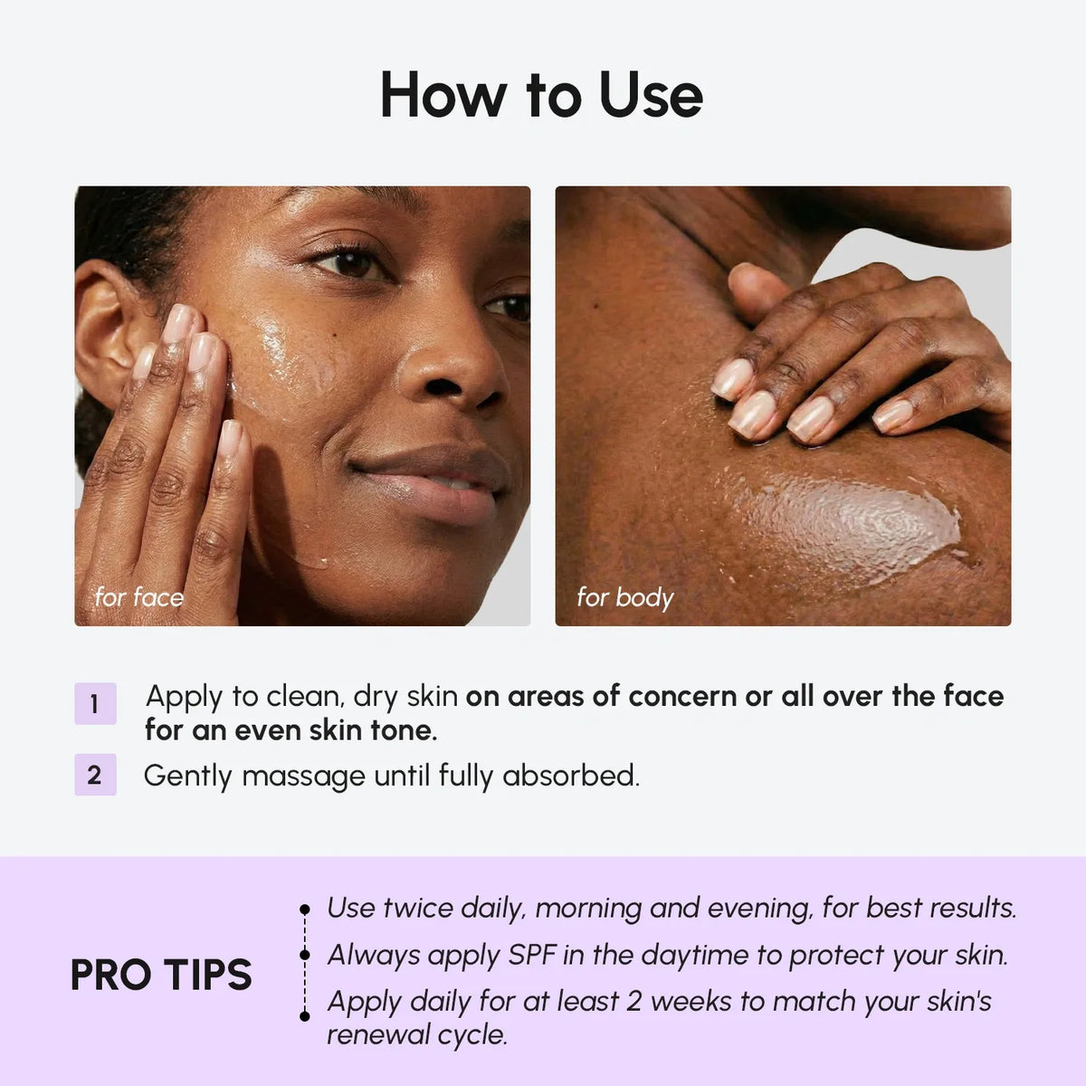 Face & Body Serum for Dark Spots — image 5