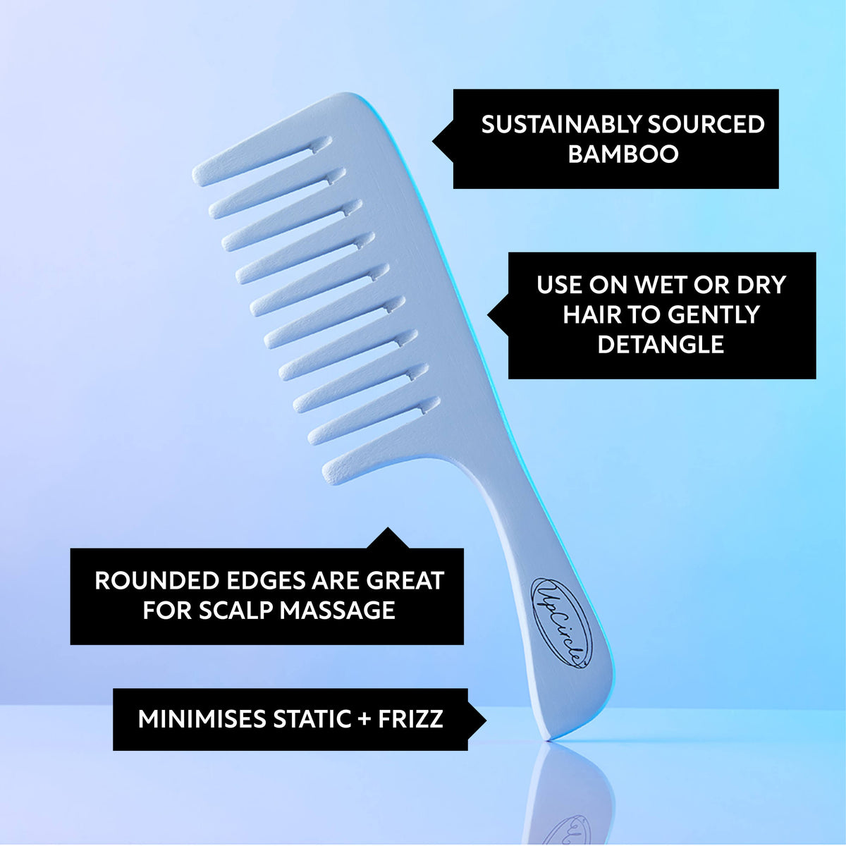 The Haircare Duo + Bamboo Wide Tooth Comb — image 5