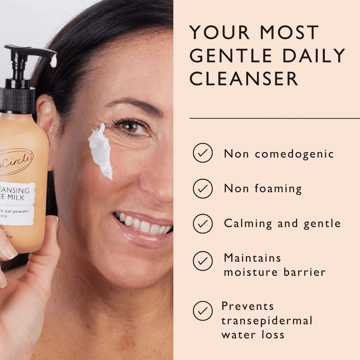 Cleansing Face Milk with Oat Powder - Travel Size — image 5
