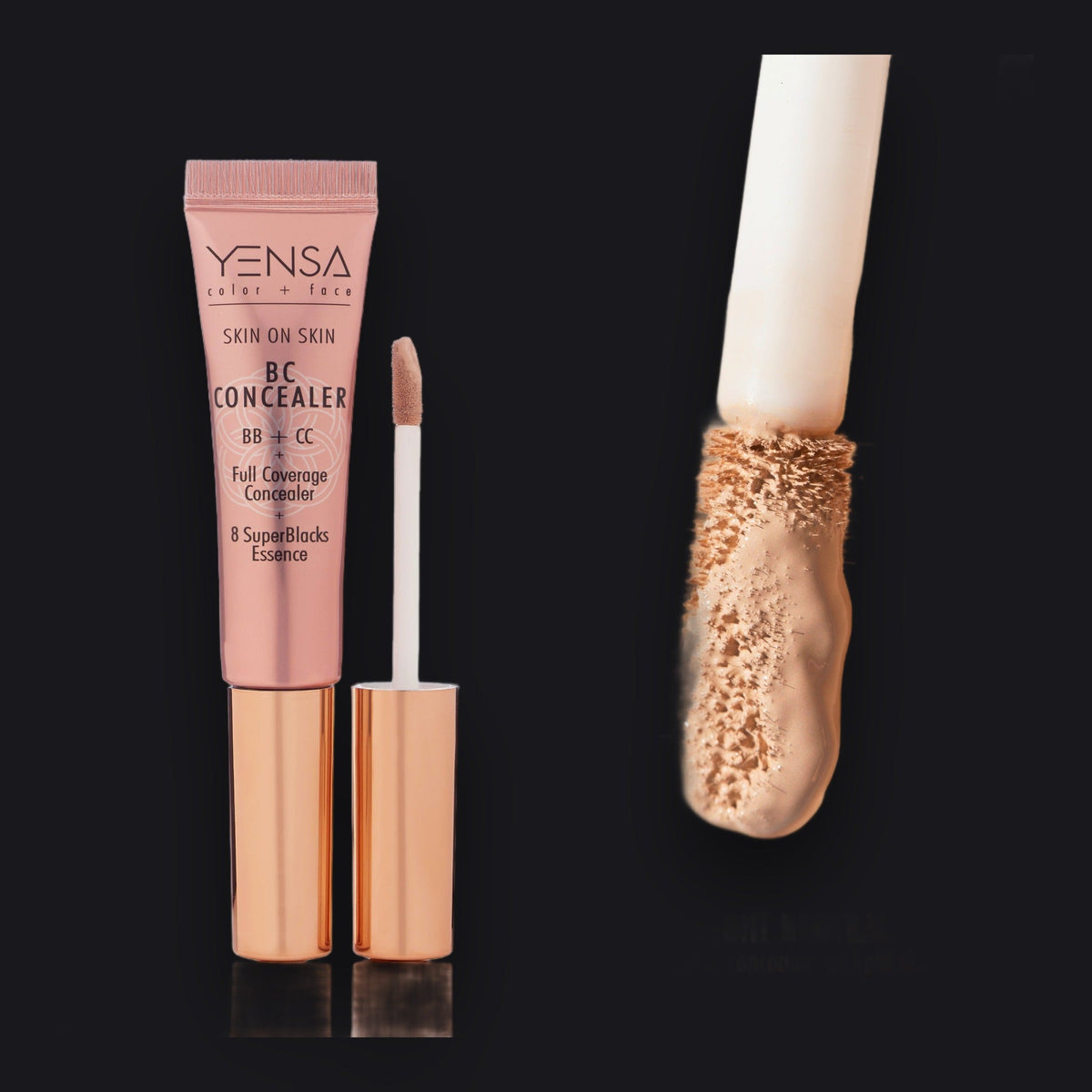 Skin On Skin BB + CC Full Coverage Hyaluronic Serum Concealer - Image 48 by YENSA | Makeup