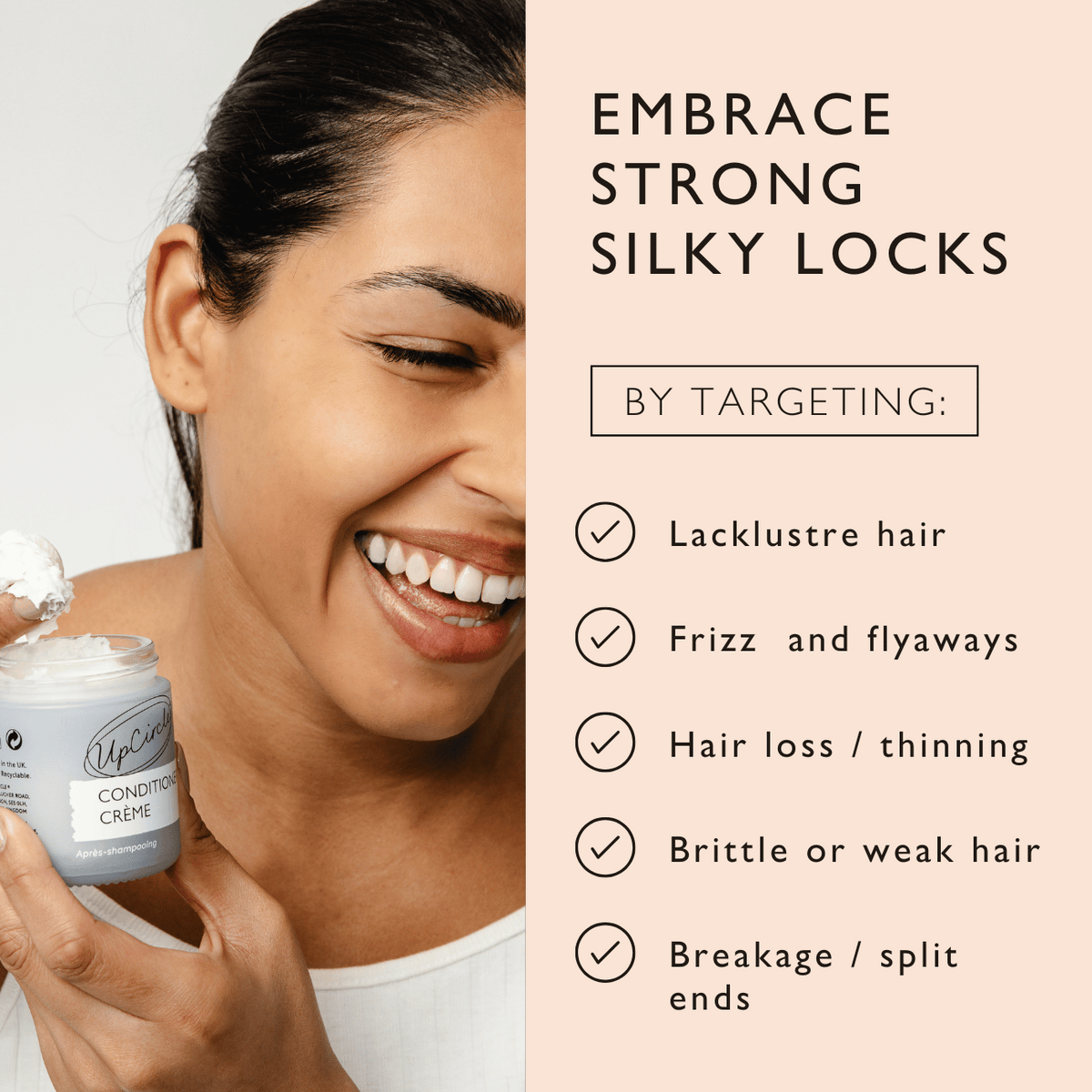 Conditioner Crème with Rosemary Oil + Bamboo Extract - Jumbo — image 4