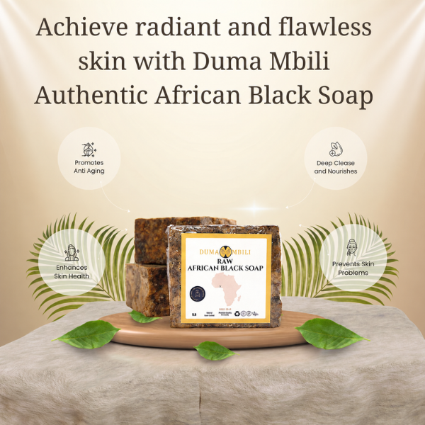 Authentic African Black Soap | Organic Skincare for Clear & Glowing Skin — image 5