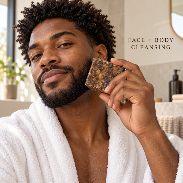 Authentic African Black Soap | Organic Skincare for Clear & Glowing Skin — image 7