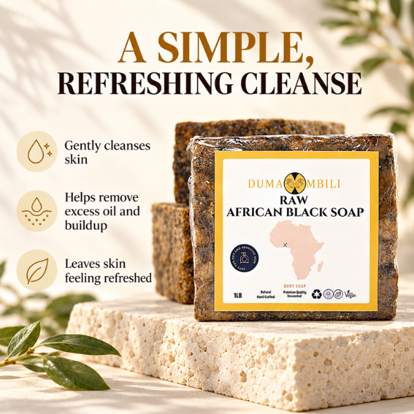 Authentic African Black Soap | Organic Skincare for Clear & Glowing Skin — image 8