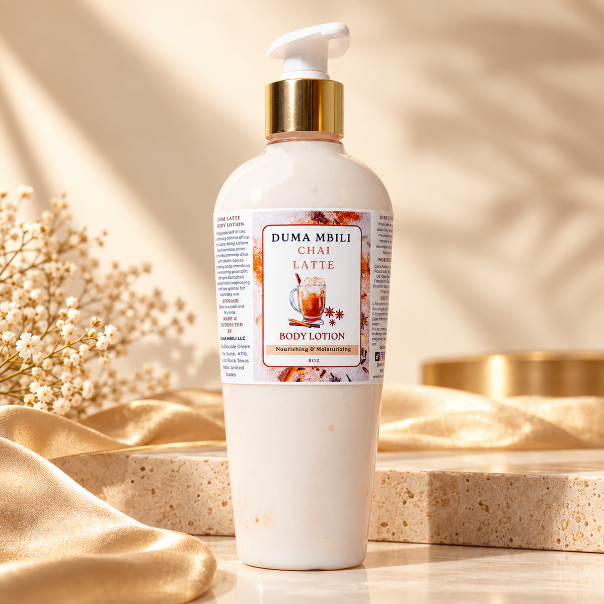 Chai Latte Body Lotion by Duma Mbili LLC