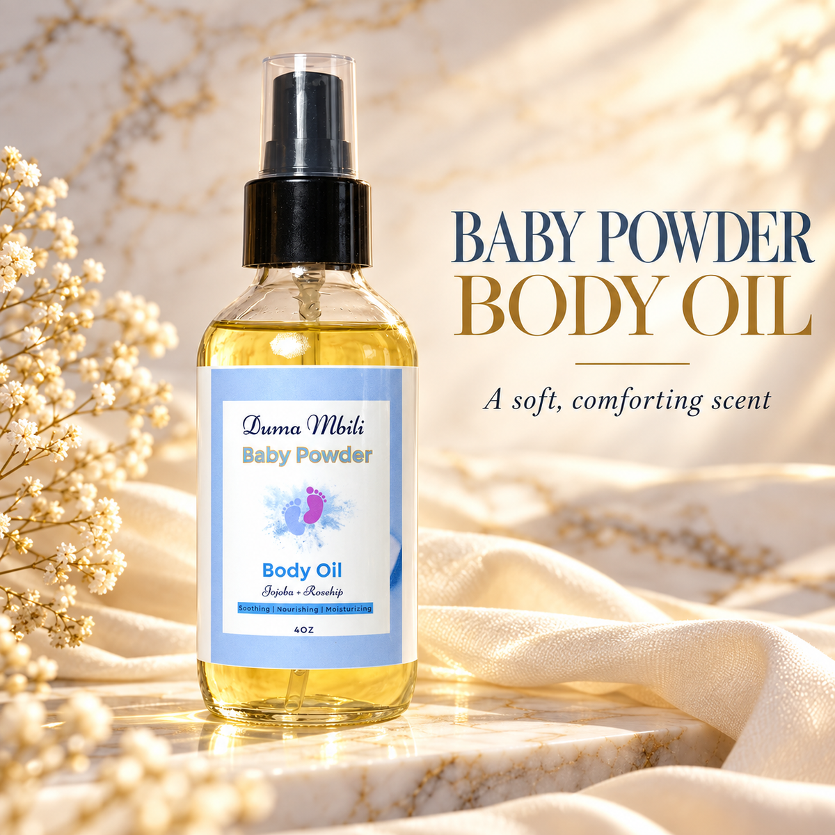 Baby Powder Body Oil — image 2