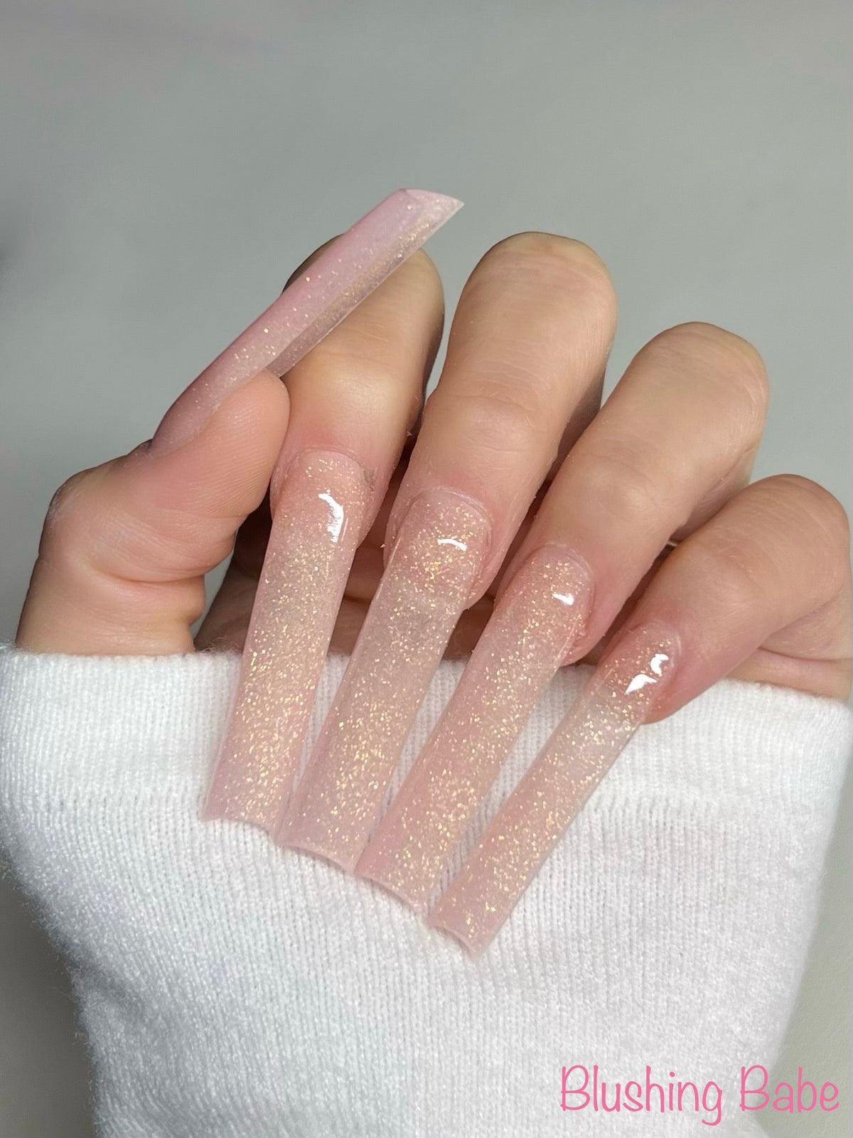 Blushing Babe by 2Cute Nails