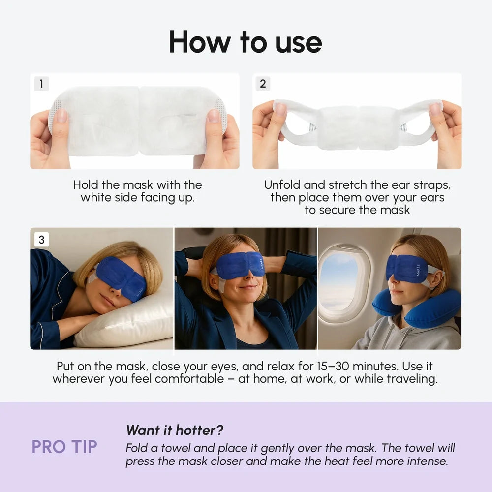 Scented Spa Steam Eye Mask — image 5