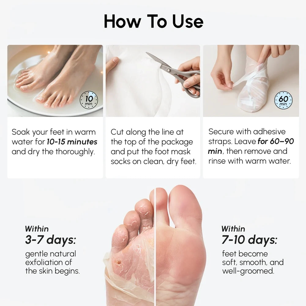 Exfoliating & Hydrating Foot Mask — image 6