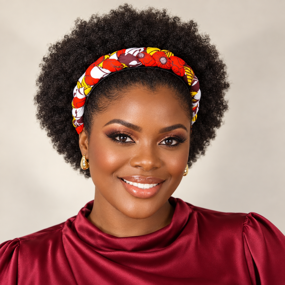 Duma MbilIi African Print Padded Headband — image 3