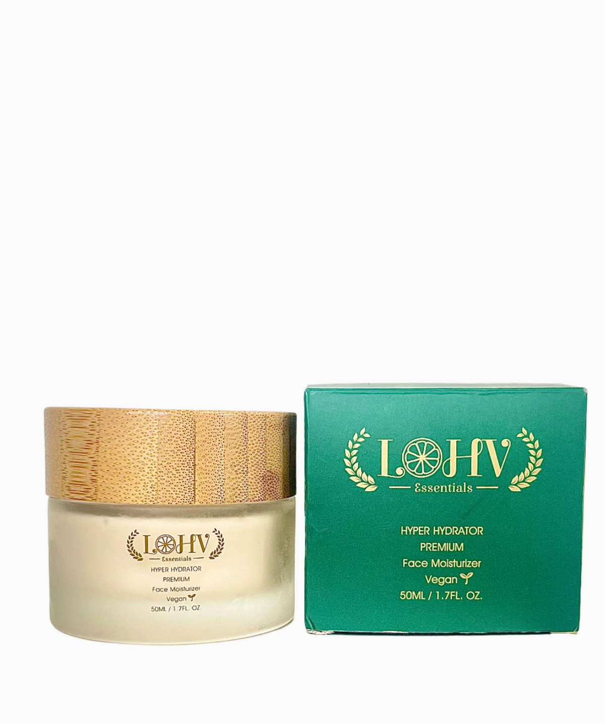 PREMIUM 100% VEGAN HYPER HYDRATOR Face Moisturizer With SPF 30 + Hyaluronic Acid + Lactic acid + Vitamin C + Kombucha — image 7
