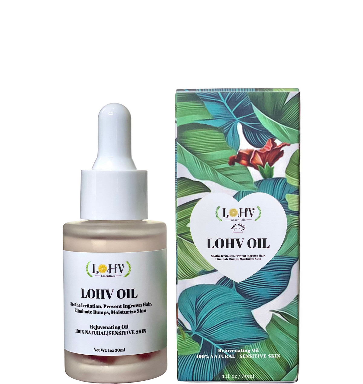 PREMIUM Multi-Purpose Rose Oil For Sensitive Skin. Clear Up Bumps, Ingrown Hairs On Face and Bikini Line, Soothes Irritation with Rosemary Oil + Vitamin E Oil + Grape Seed Oil + Sweet Almond Oil — image 2