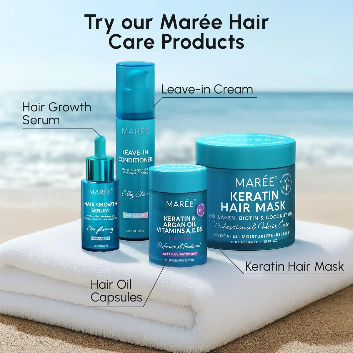 Keratin Oil Capsules for Frizz Control — image 8