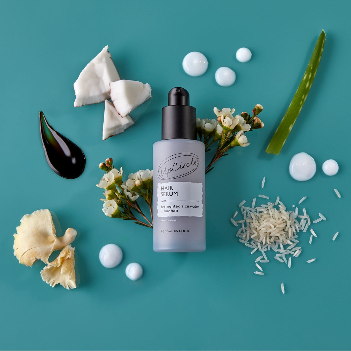 Hair Serum with Fermented Rice Water + Baobab — image 8