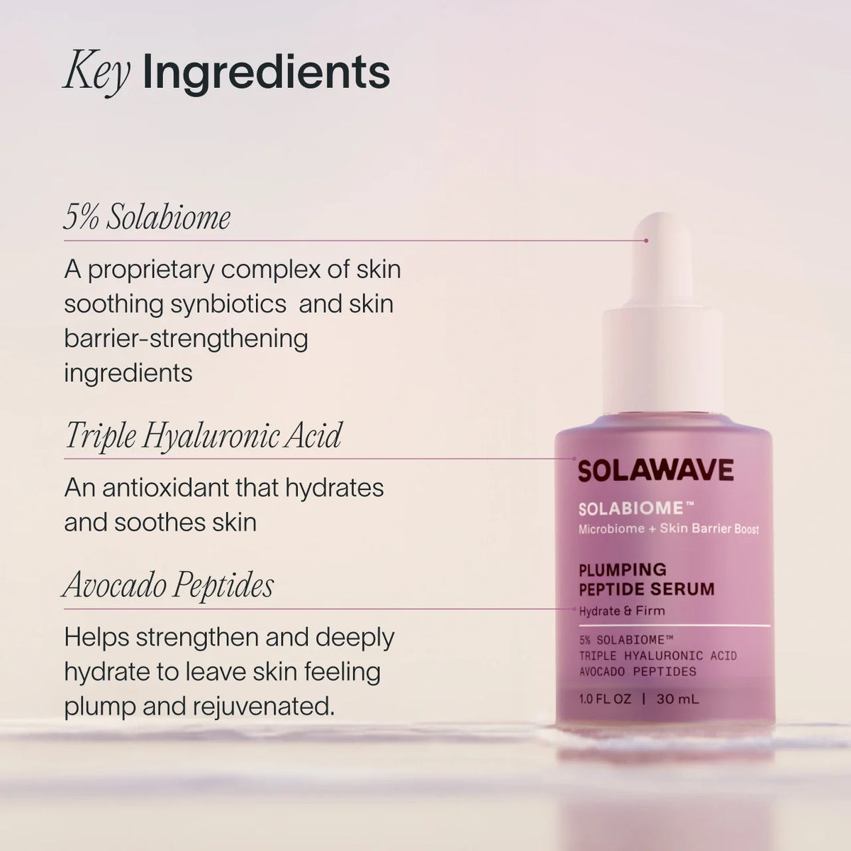 Pre- & Probiotic Plumping Peptide Serum — image 4