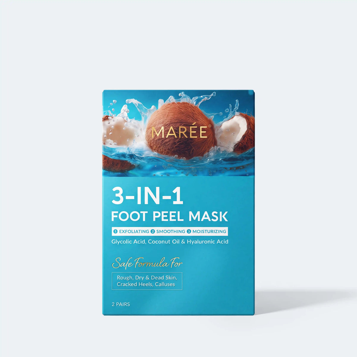 Exfoliating & Hydrating Foot Mask by Marée