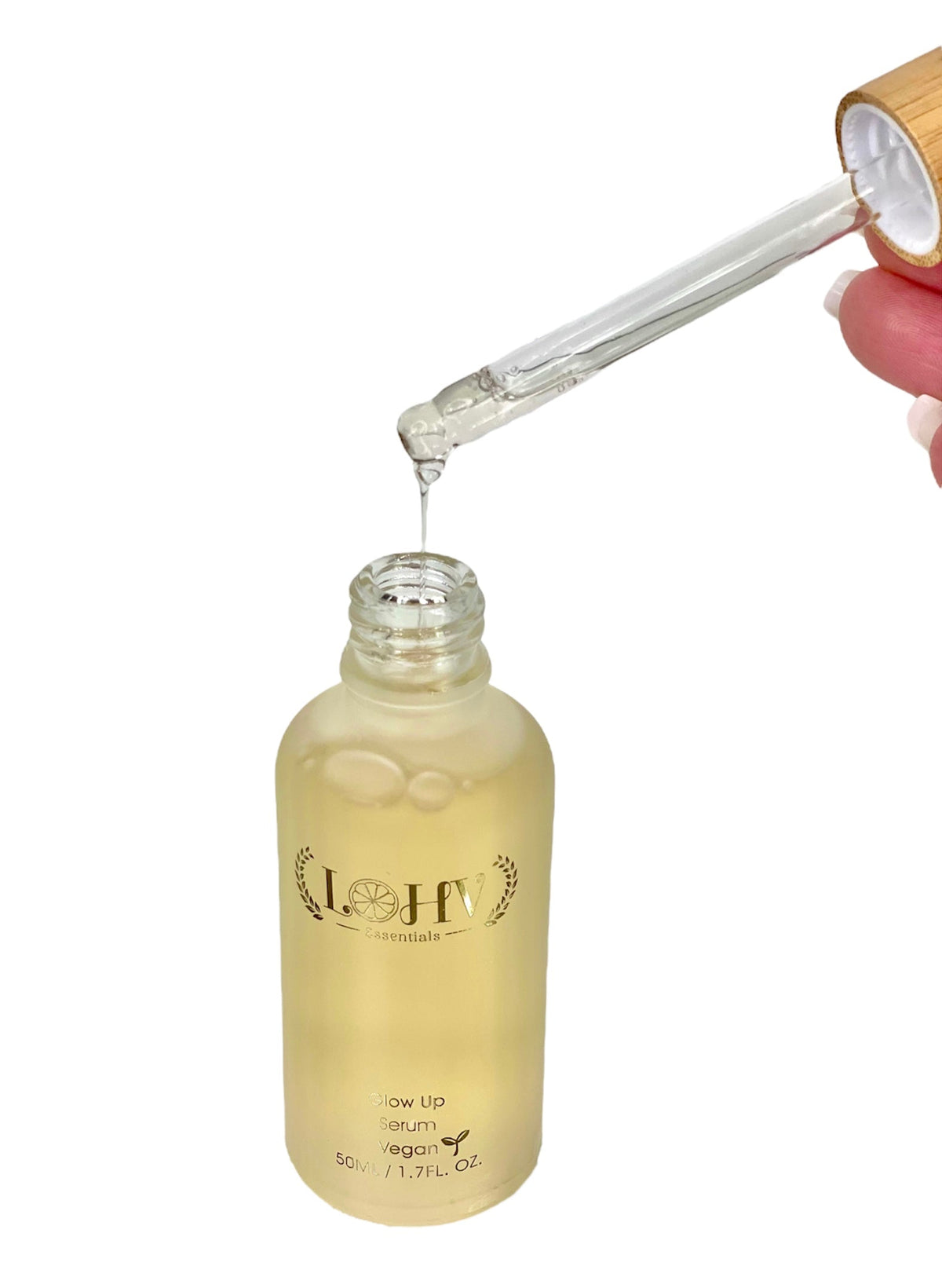 PREMIUM 100% VEGAN GLOW UP Toner Serum With Hyaluronic Acid + Niacinamide + Camellia Leaf + Vitamin E + Rose Water — image 9