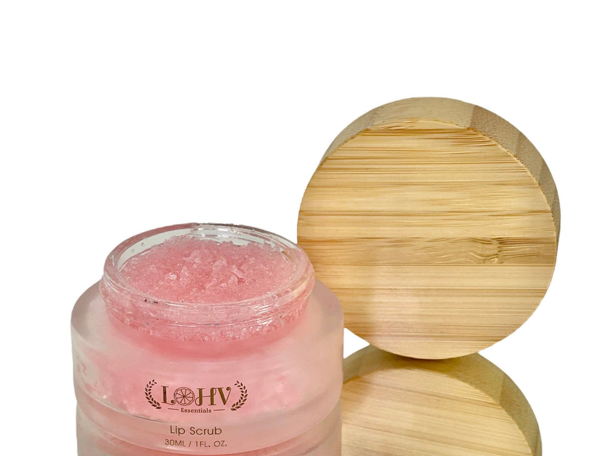 Lip Scrub Strawberry Flavor With Sunflower oil + Jojoba seed oil + Avocado oil — image 2