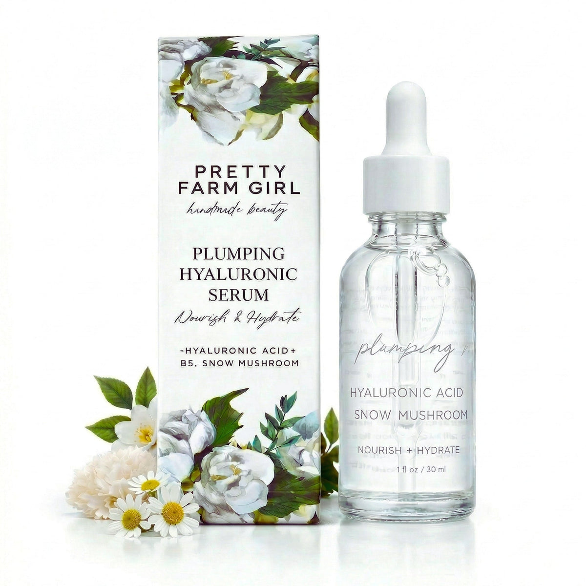 Hyaluronic Plumping Serum with Vitamin B5 + Snow Mushroom — image 4