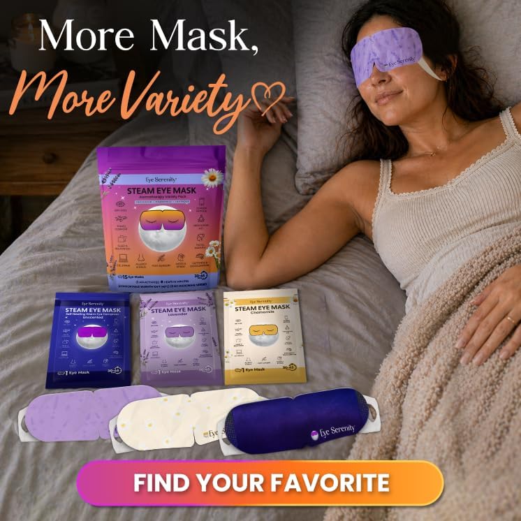 Eye Serenity Steam Eye Mask - VARIETY PACK — image 3
