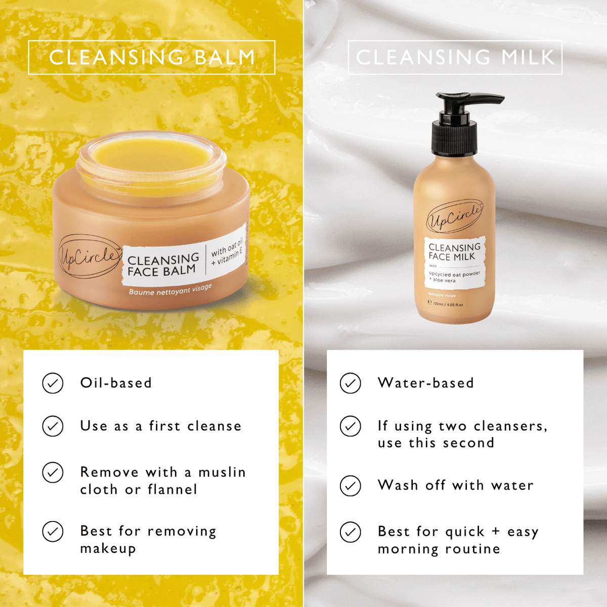 Cleansing Face Milk with Oat Powder + Aloe Vera — image 12