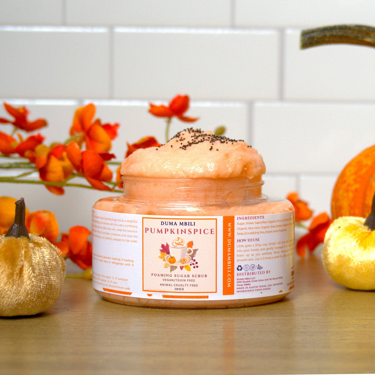 Pumpkin Spice Foaming Body Scrub — image 4