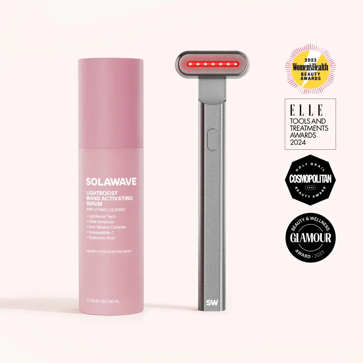 4-in-1 Red Light Therapy Wand & Activating Serum Kit — image 3