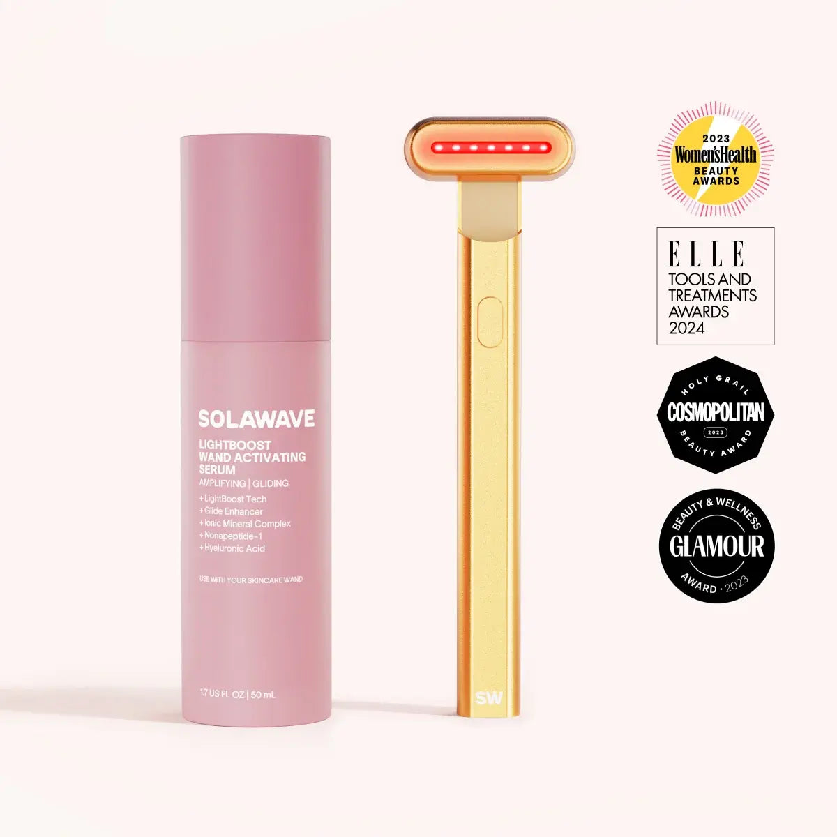 4-in-1 Red Light Therapy Wand & Activating Serum Kit — image 2
