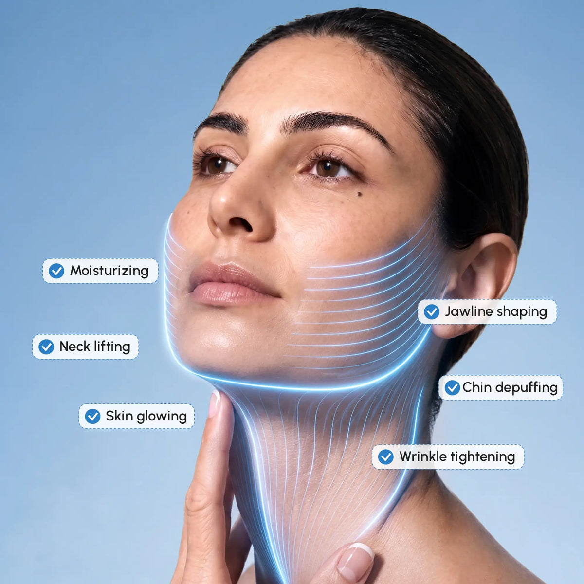 Retinol V-line Lifting Mask 10 PCS — image 3