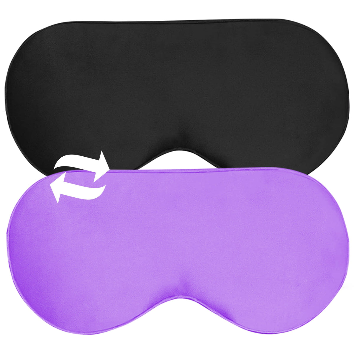 Luxury Reversible Silk Sleep Eye Mask by Lure Essentials