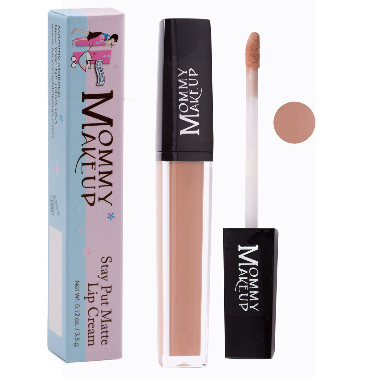 Ginger Stay Put Matte Lip Cream | Stunning Kiss-Proof Lipstick by Mommy Makeup — image 1 of 7