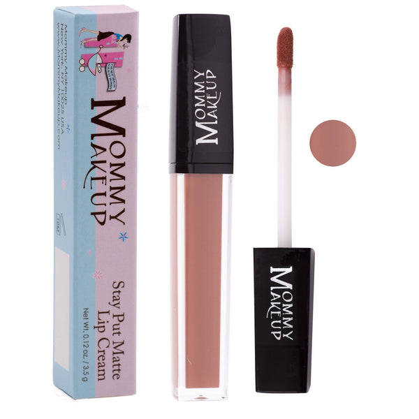 Sienna Stay Put Matte Lip Cream | Stunning Kiss-Proof Lipstick by Mommy Makeup — image 1 of 7